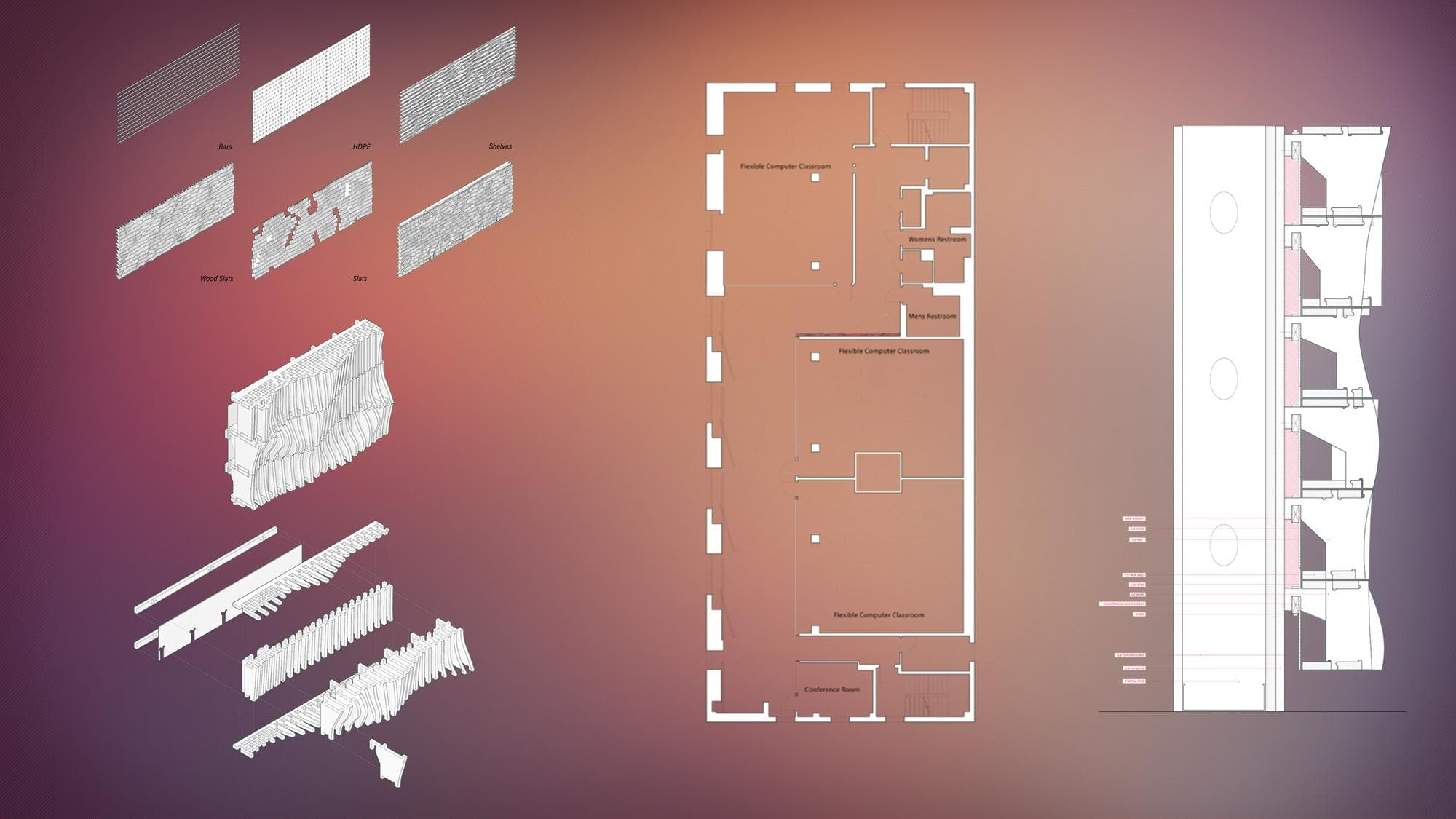 ONDA CONSTRUCTION DRAWINGS - AXONOMETRIC | PLAN | SECTION DETAIL